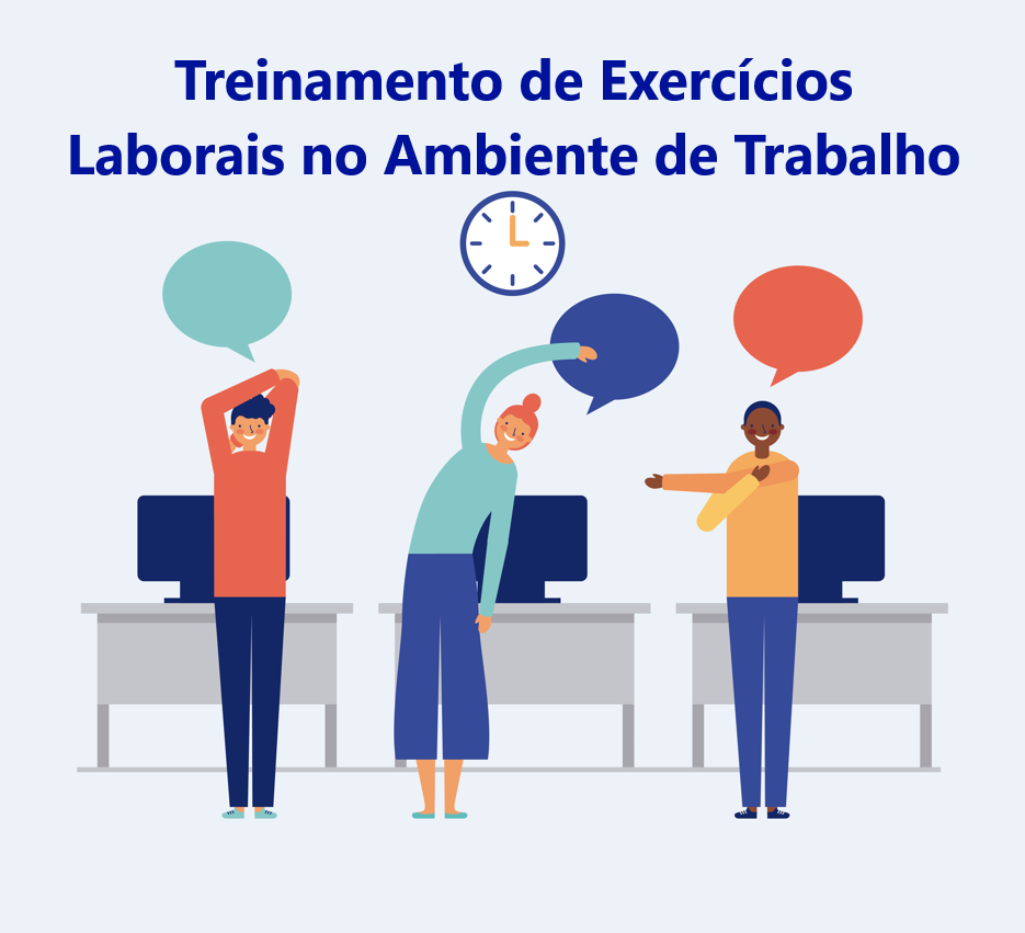 Treinamento de Exercícios Laborais no Ambiente de Trabalho